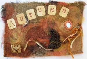 Autumn Felt Page