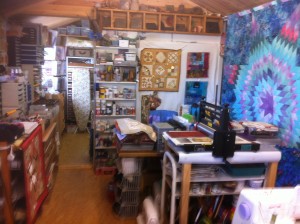 More of a view of left side of Quilters Cottage Studio More of a view of left side of Quilters Cottage Studio