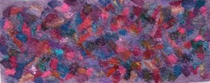 Purple Embellished Textile Purple Embellished Textile