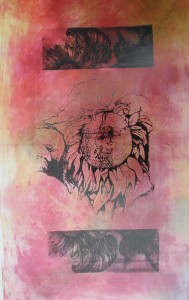 Sunflower 2 screenprint Sunflower 2 Screenprint