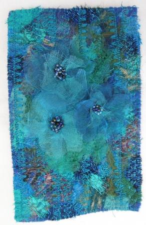 Embellished Flower Picture