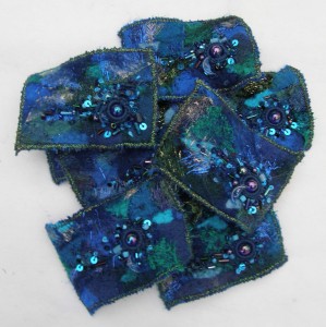 8 Finished Blue Moon ATC'S ATC swap