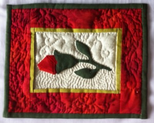 Appliqued Rose Appliqued Rose