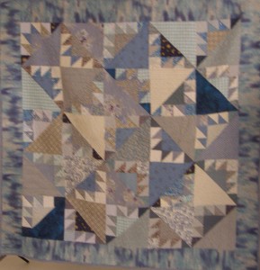 Blue Basket Quilt