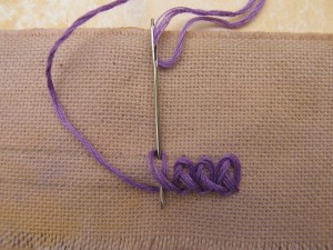 Braid Chain Stitch 2