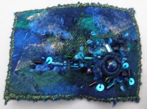 Finished Blue Moon ATC Blue Moon ATC