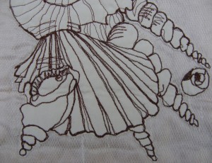 Shell Art Detail