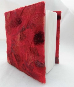 Red Embellished Sketchbook (sold) Red Embellished Sketchbook