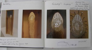 shell sketchbook