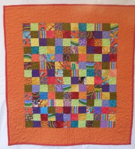 Colourful Cot Quilt