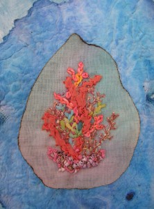 Seaweed Ribbon Embroidery