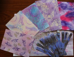 Stamping Background Papers Stamping Background Papers