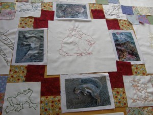 Making The Roadkill Wallhanging