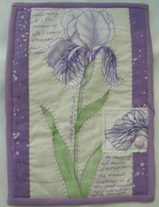 Purple Iris page Purple Iris page